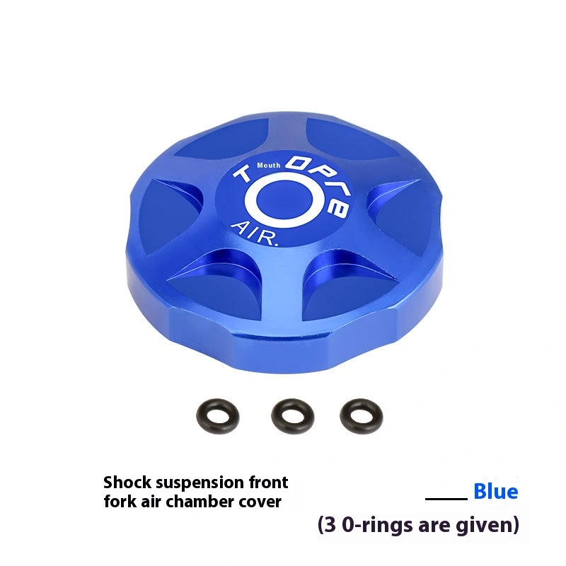 TOOPRE Mountain Bike Shock Absorber Fork Shoulder Cap Aluminum Alloy Air Chamber Cap Dustproof Cover