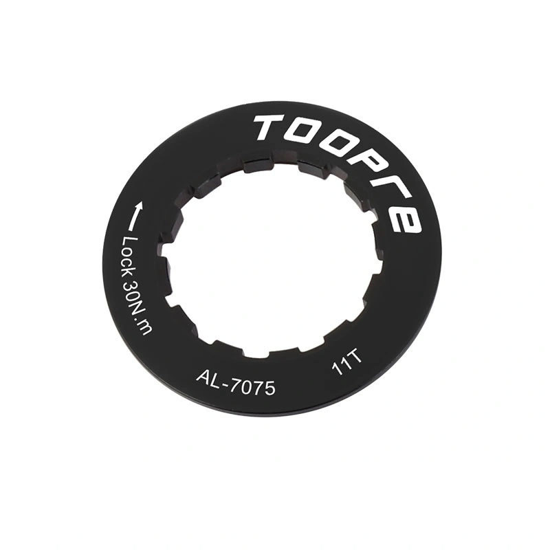 TOOPRE Cassette Locking Cover for Mountain and Road Bikes 11T Sprocket Lock Ring XT Cassette Lock Ring