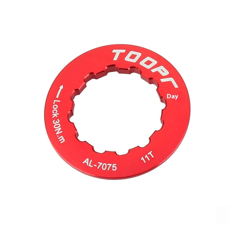 TOOPRE Cassette Locking Cover for Mountain and Road Bikes 11T Sprocket Lock Ring XT Cassette Lock Ring