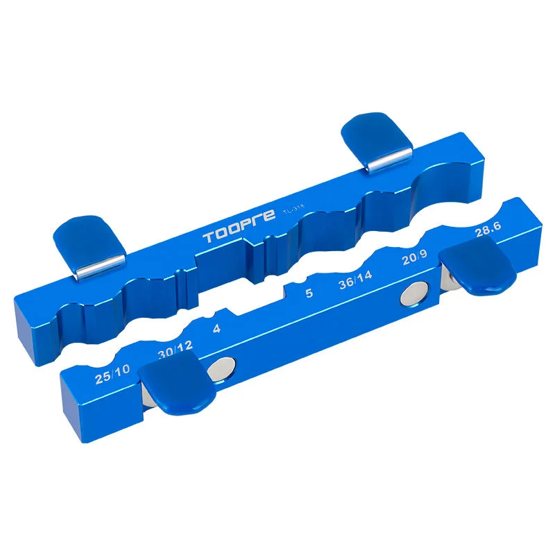 TOOPRE Bicycle Bench Vise Maintenance Clamp for Hubs Pedals Axles Forks and Wheelsets