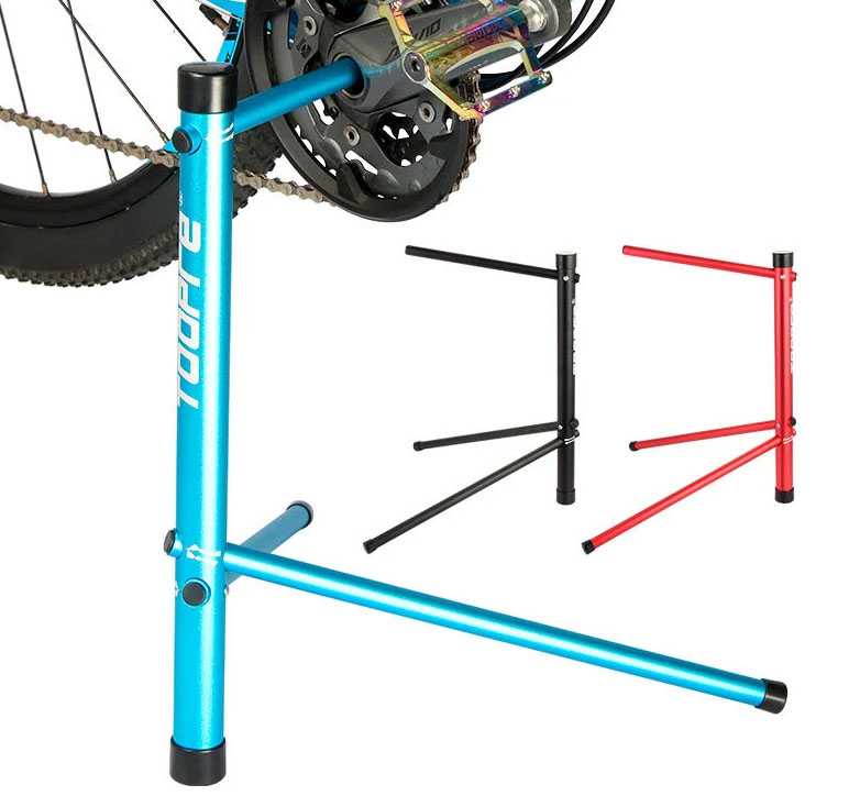 TOOPRE Hollow Insertion Maintenance Stand Bicycle Parking Rack Mountain Road Bike Portable Display Stand