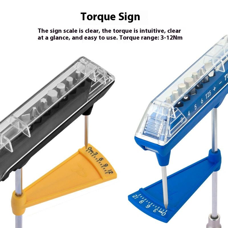 TOOPRE Mountain Bike Torque Wrench Set Integrated Hex and Torx High Precision Torque Tool