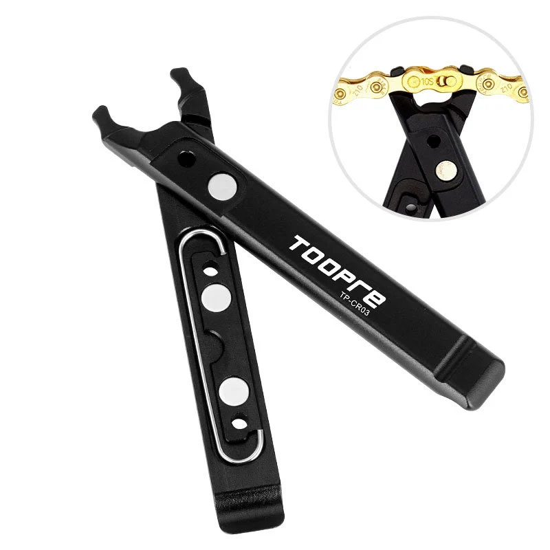 TOOPRE Bicycle Chain Magic Buckle Pliers Disassembly Tool Quick Release Clamp Multifunctional Installation Wrench