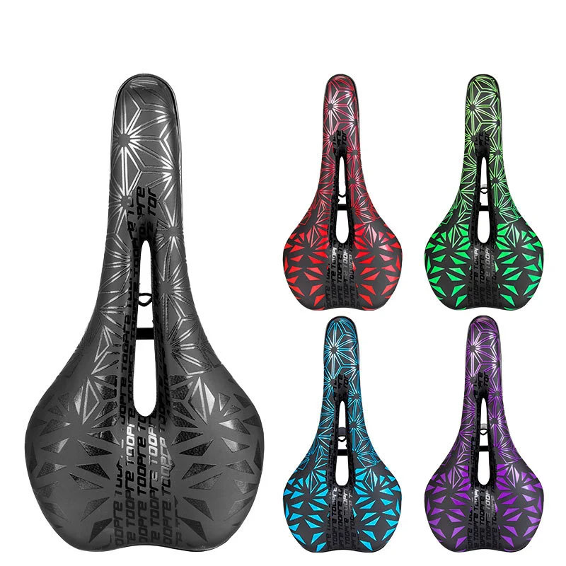 TOOPRE Bicycle Saddle Seat Thickened and Ultra-Soft Comfortable Seat for Mountain and Road Bikes Universal Seat Cushion