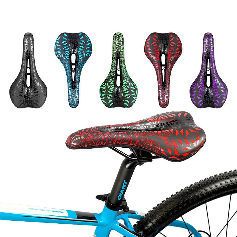 TOOPRE Bicycle Saddle Seat Thickened and Ultra-Soft Comfortable Seat for Mountain and Road Bikes Universal Seat Cushion