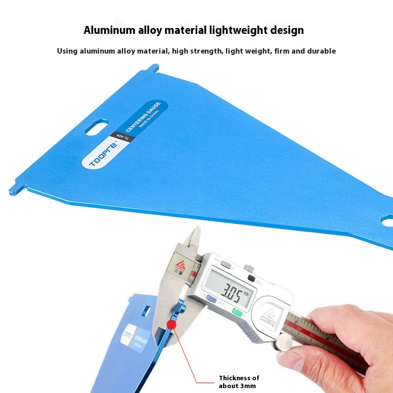 TOOPRE Bicycle Wheel Truing Stand Alignment and Centering Gauge Tool for Wheel Rim Center Measurement