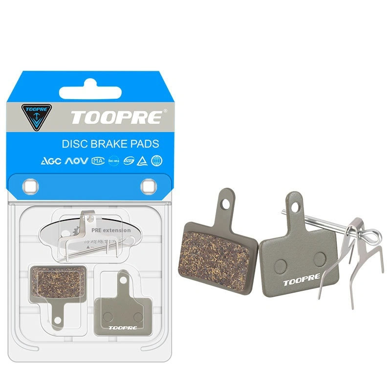 TOOPRE Mountain Bike Brake Linings Full Metal Bicycle Disc Brake Pads for M395 M355 M446 M315 Hydraulic Disc Brakes