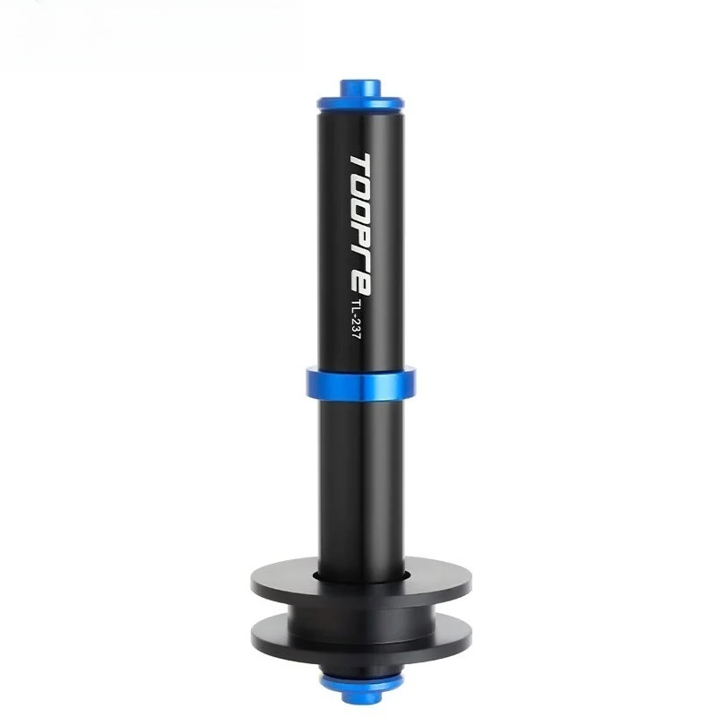 TOOPRE Bike Chain Fixer Virtual Flywheel Tensioner for Mountain & Road Bikes Thru-Axle & Quick-Release Universal