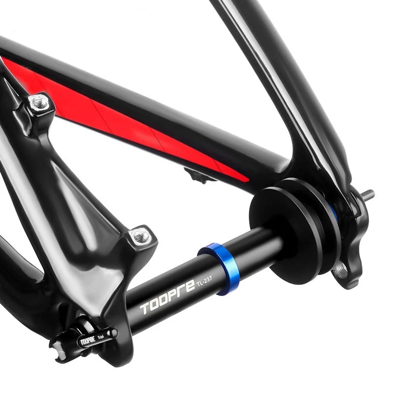 TOOPRE Bike Chain Fixer Virtual Flywheel Tensioner for Mountain & Road Bikes Thru-Axle & Quick-Release Universal