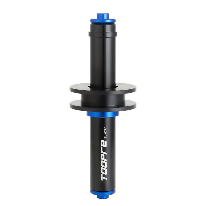 TOOPRE Bike Chain Fixer Virtual Flywheel Tensioner for Mountain & Road Bikes Thru-Axle & Quick-Release Universal