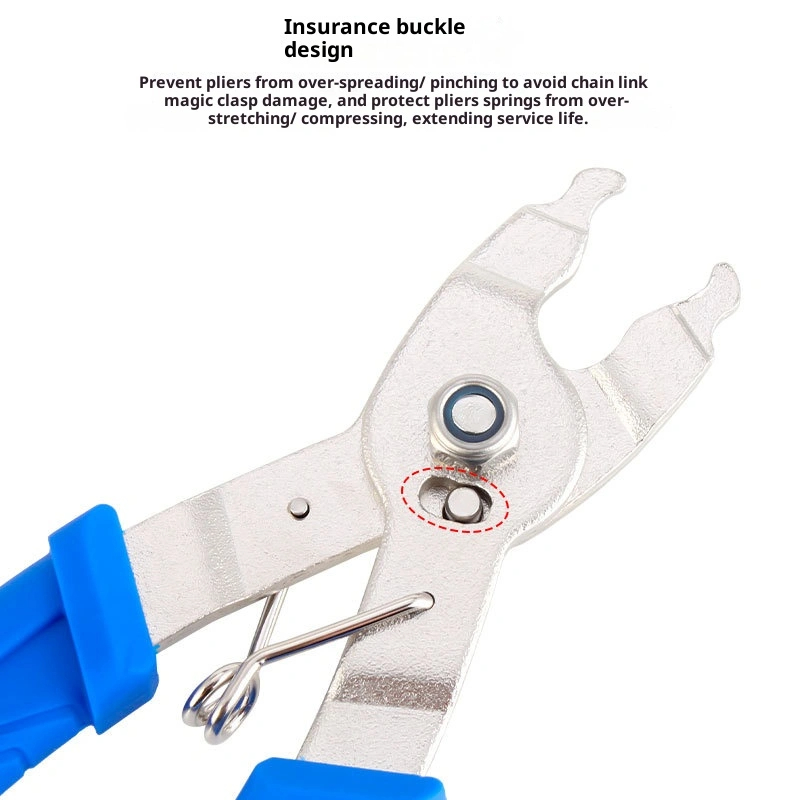 TOOPRE Bicycle Chain Magic Buckle Pliers Quick Release Buckle Removal and Installation Tool for Mountain and Road Bike Chains